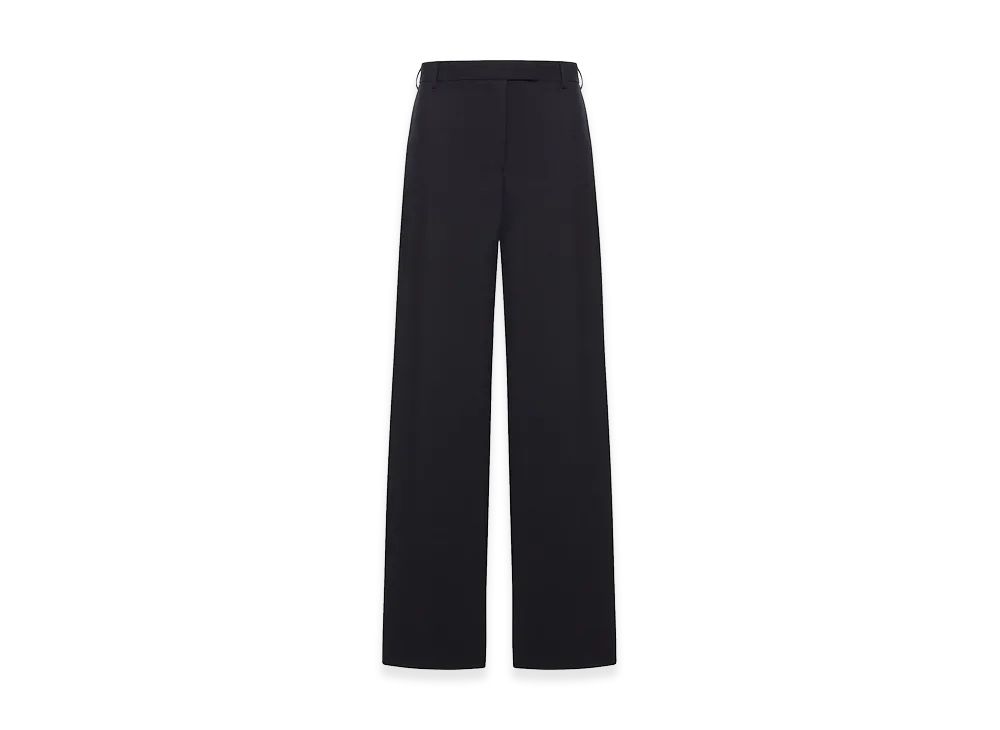 DRIES VAN NOTEN Women's Wool Blend Penn Wide-Leg Pant "Black"