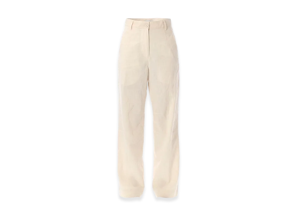 DRIES VAN NOTEN Women's Trousers "Beige/White"