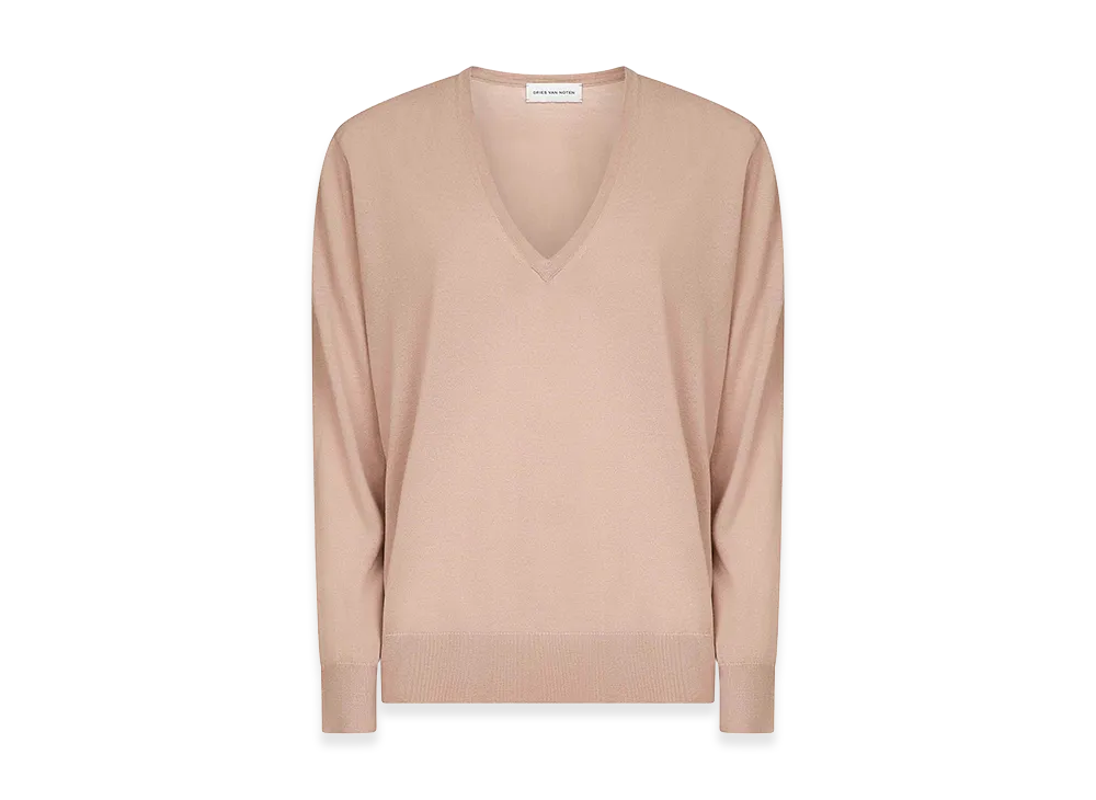 DRIES VAN NOTEN Women's Sweaters "Beige"