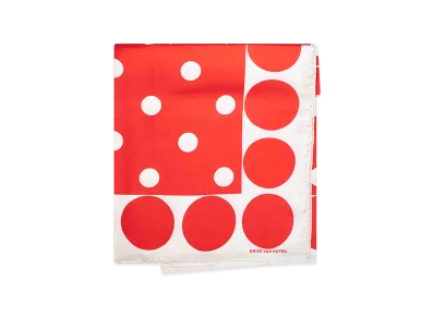 DRIES VAN NOTEN Women's Scarfs "Blue"