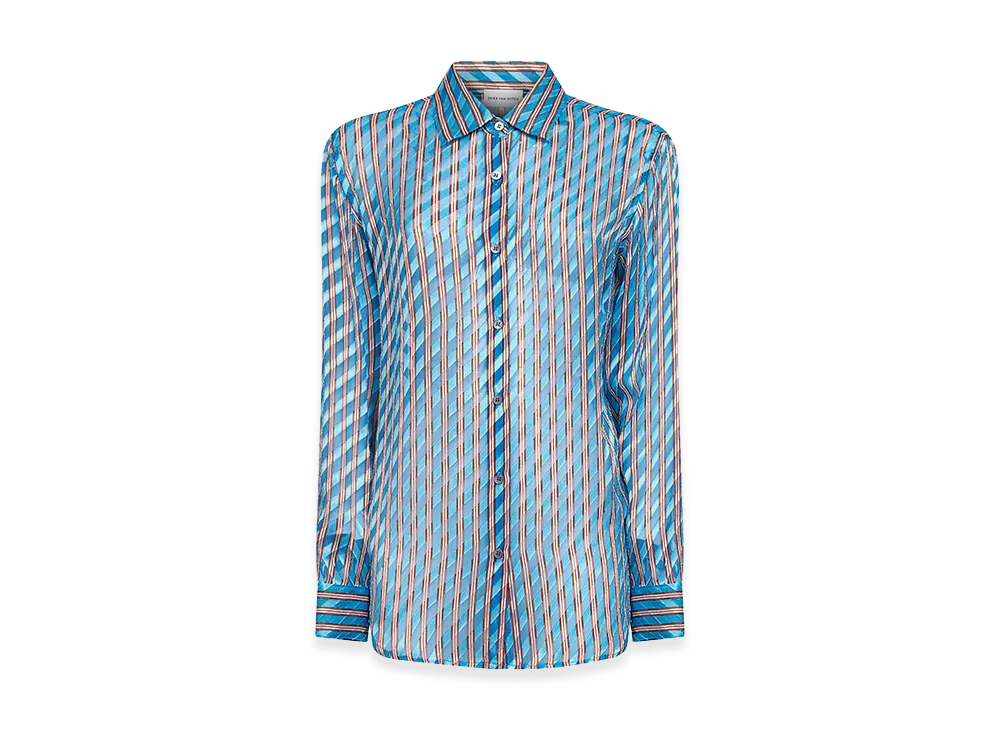 DRIES VAN NOTEN Women's Shirts "Light Blue"