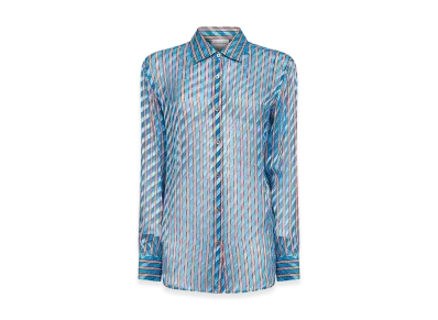 DRIES VAN NOTEN Women's Shirts "Light Blue"