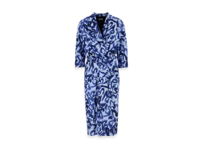 DRIES VAN NOTEN Women's 01150-Darminas 9012 W.W.Dress "Light Blue"