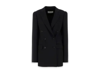 DRIES VAN NOTEN Women's Wool Blend Bafy Blazer "Black"