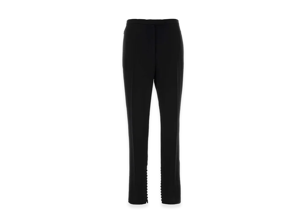 DRIES VAN NOTEN Women's Polyester Pandoris Pant "Black"