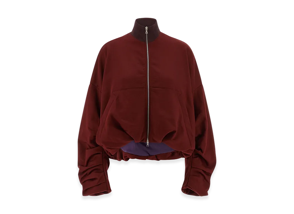 DRIES VAN NOTEN Women's 'haqua' Sweatshirt "Bordeaux"