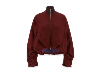 DRIES VAN NOTEN Women's 'haqua' Sweatshirt "Bordeaux"