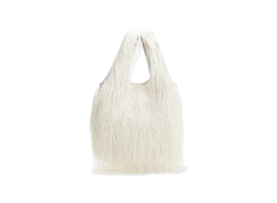 DRIES VAN NOTEN Women's Large Tote Bag With Fringe "White"