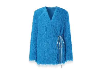 DRIES VAN NOTEN Women's Coats "Light Blue"