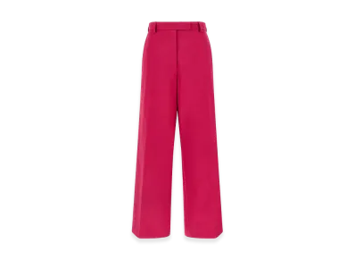 DRIES VAN NOTEN Women's 'penn' Pants "Fuchsia"