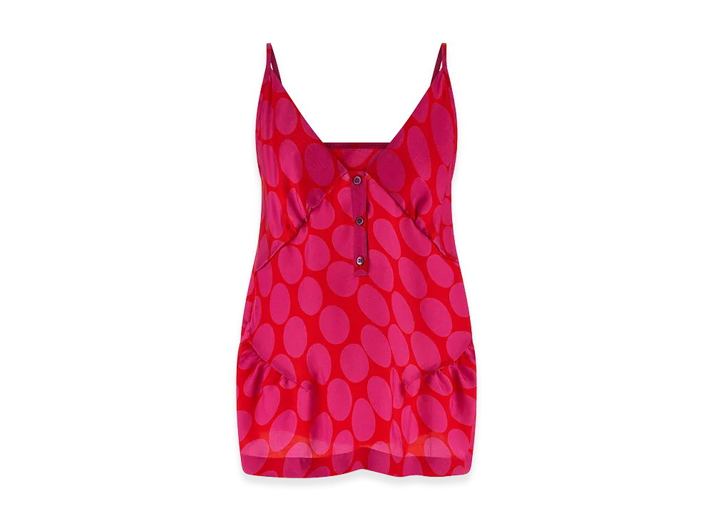 DRIES VAN NOTEN Women's 'Caliya' Top "Fuchsia"