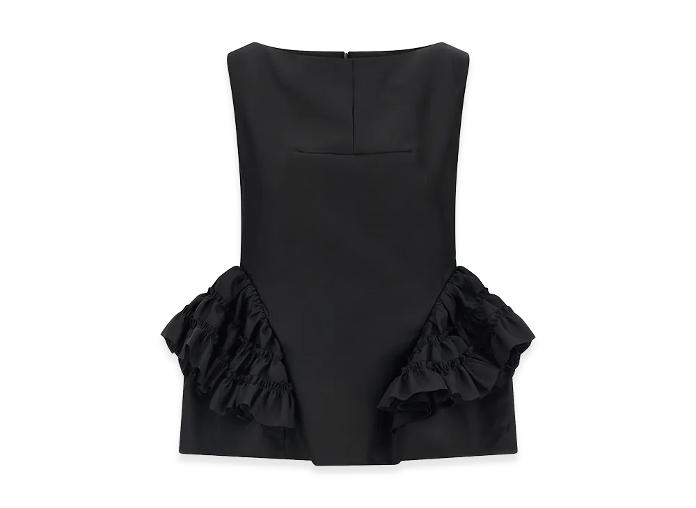 DRIES VAN NOTEN Women's 'Casey' Top "Black"