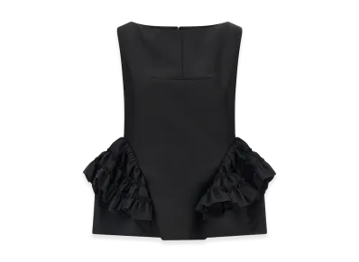 DRIES VAN NOTEN Women's 'Casey' Top "Black"