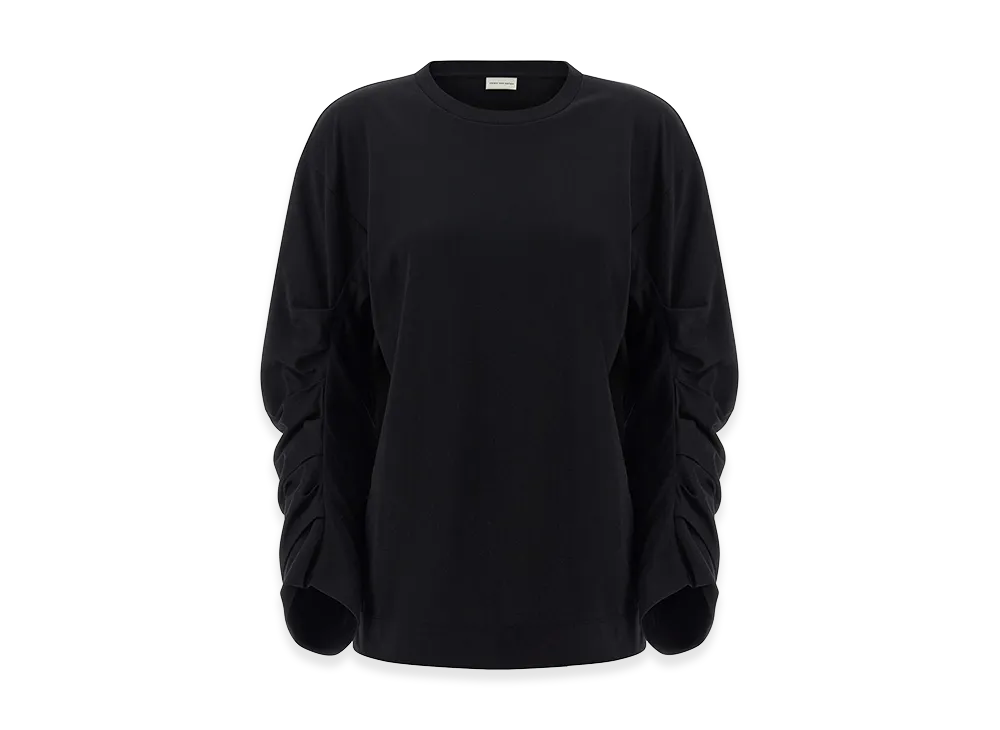 DRIES VAN NOTEN Women's 'Heynas' T-Shirt "Black"