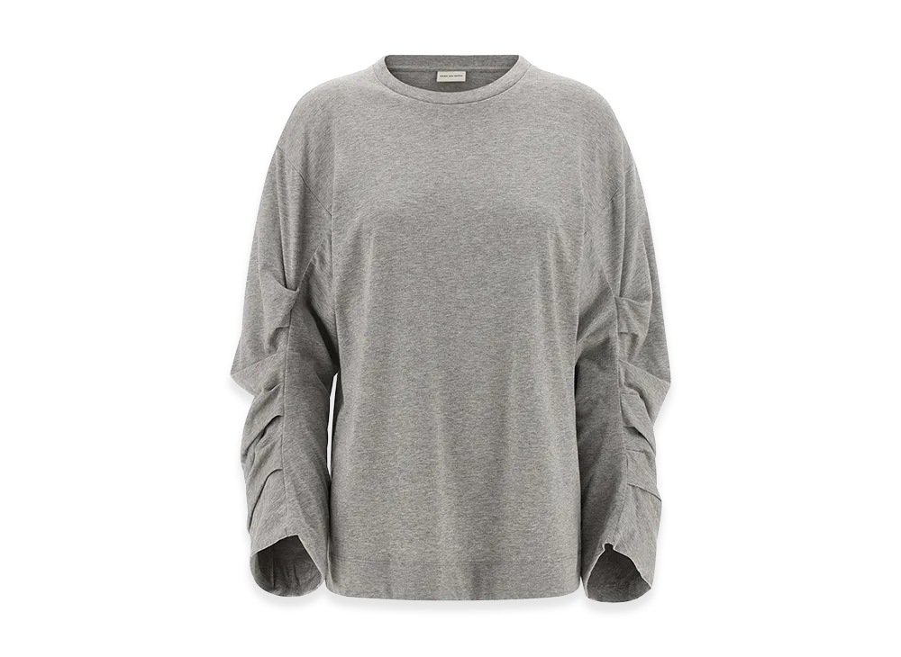 DRIES VAN NOTEN Women's 'Heynas' T-Shirt "Gray"