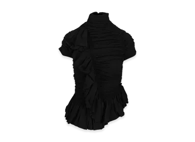 DRIES VAN NOTEN Women's Top Huichi In Jersey "Black"