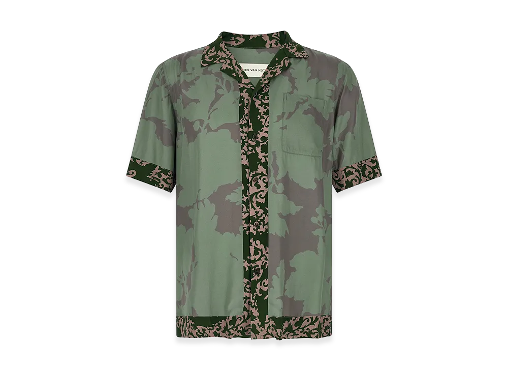 DRIES VAN NOTEN 'Carltone' Shirt "Green"