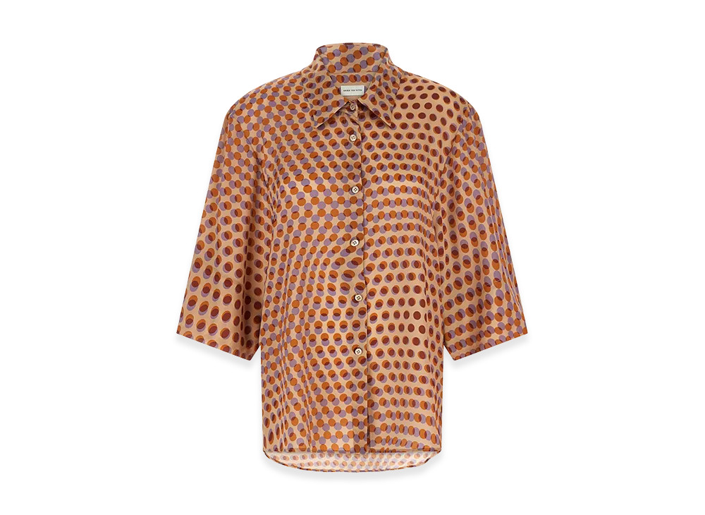 DRIES VAN NOTEN Women's 'Clea' Shirt "Rose"