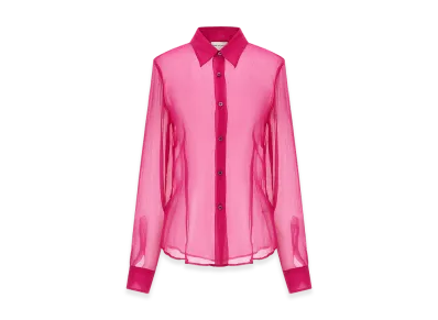 DRIES VAN NOTEN Women's 'Cloudy' Shirt "Fuchsia"