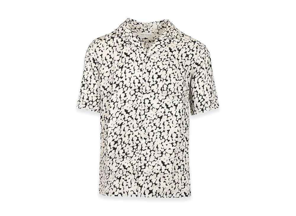 DRIES VAN NOTEN Bowling Shirt "White"