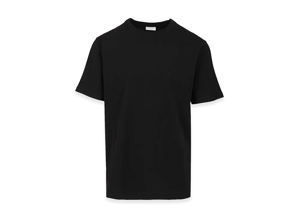 DRIES VAN NOTEN Cotton T-Shirt "Black"