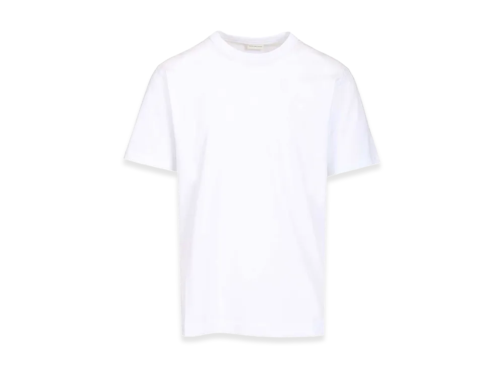 DRIES VAN NOTEN Cotton T-Shirt "White"