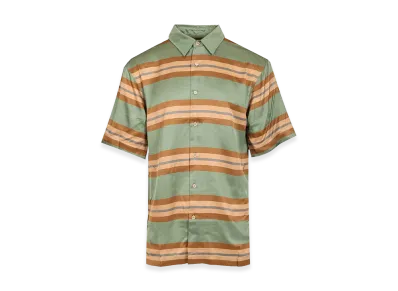 DRIES VAN NOTEN Short-Sleeved Shirt "Green"