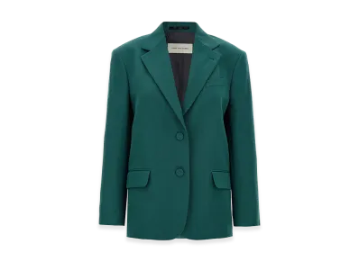 DRIES VAN NOTEN Women's 'Birdy' Blazer "Green"