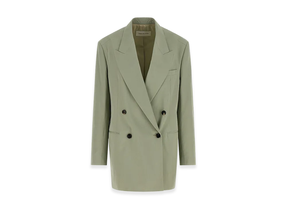 DRIES VAN NOTEN Women's 'Bliss' Blazer "Green"