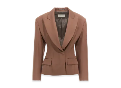DRIES VAN NOTEN Women's 'Bohana' Blazer "Brown"
