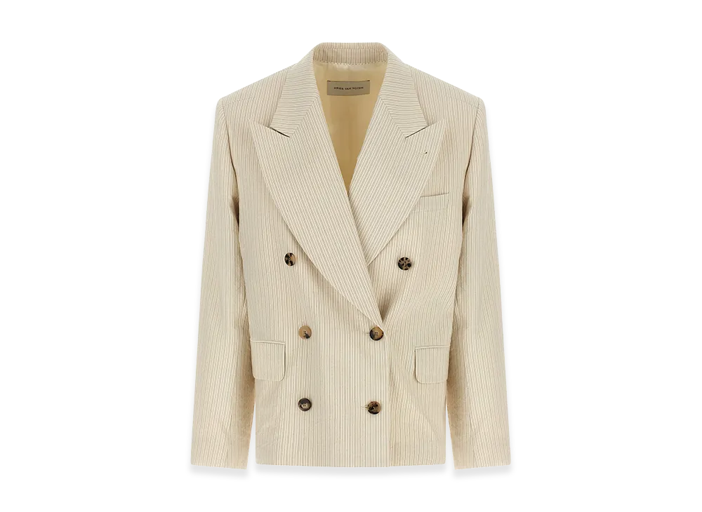 DRIES VAN NOTEN Women's 'Bosea Bis' Blazer "Beige"