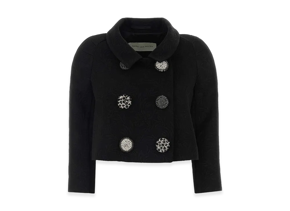 DRIES VAN NOTEN Women's 'Vipa' Blazer "Black"