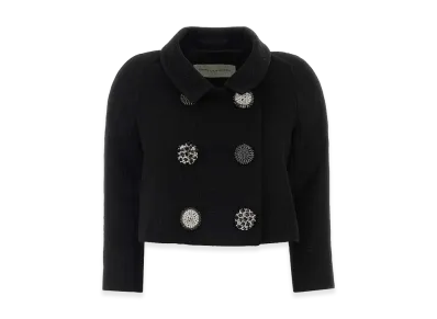 DRIES VAN NOTEN Women's 'Vipa' Blazer "Black"