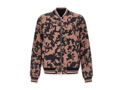 DRIES VAN NOTEN 'Volker' Reversible Bomber Jacket "Rose"