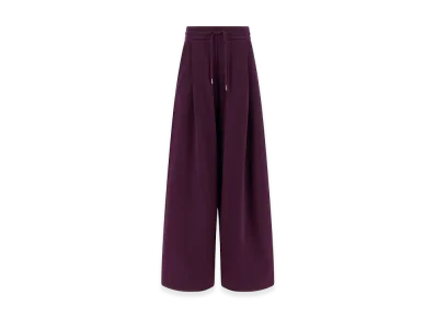 DRIES VAN NOTEN Women's 'Hadium' Pants "Purple"