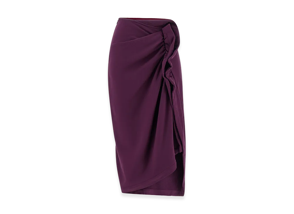 DRIES VAN NOTEN Women's 'Hanam' Skirt "Purple"