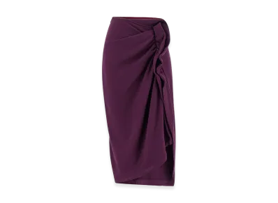 DRIES VAN NOTEN Women's 'Hanam' Skirt "Purple"
