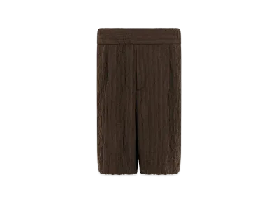 DRIES VAN NOTEN 'Plato' Bermuda Shorts "Brown"