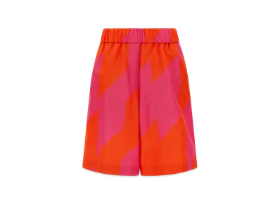 DRIES VAN NOTEN Women's 'Pomy Bis' Bermuda Shorts "Fuchsia"