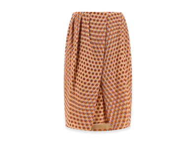 DRIES VAN NOTEN Women's 'Saronga Bis' Skirt "Multi"