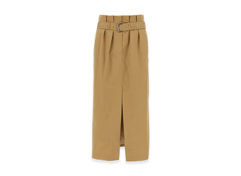 DRIES VAN NOTEN Women's 'Seaches Long' Skirt "Beige"