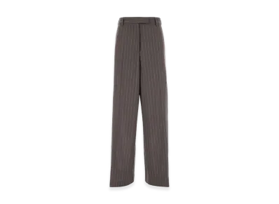 DRIES VAN NOTEN Women's Embroidered Wool Blend Penn Palazzo Pant "Violet"