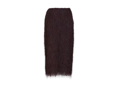 DRIES VAN NOTEN Women's Sokna Skirt with Fringe "Violet"