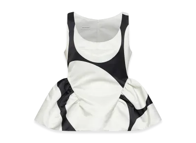 DRIES VAN NOTEN Women's Top "White/Black"