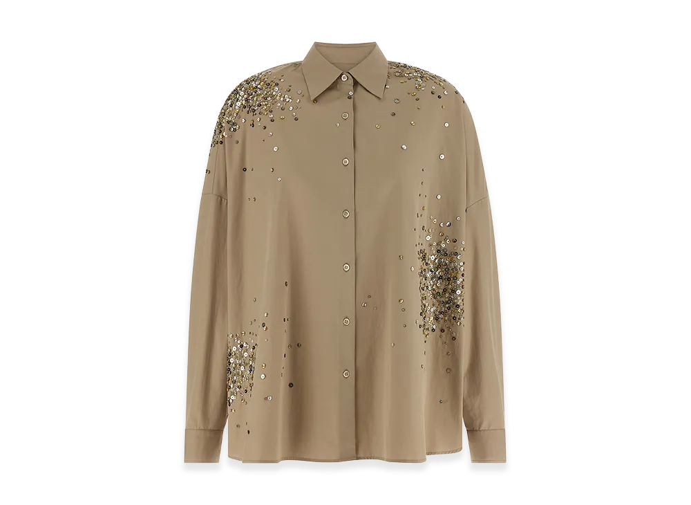 DRIES VAN NOTEN Women's Casia Shirt "Beige"