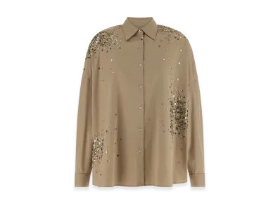 DRIES VAN NOTEN Women's Casia Shirt "Beige"