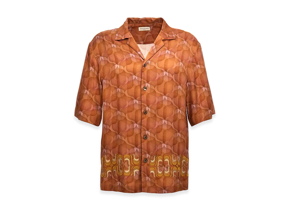 DRIES VAN NOTEN Cassiemb Short Sleeve Shirt "Multicolor"