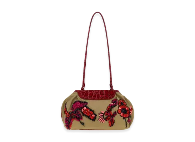 DRIES VAN NOTEN Women's Embroidery Shoulder Bag "Multicolor"
