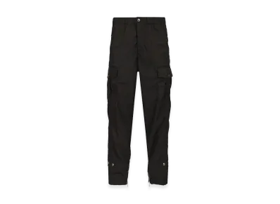 DRIES VAN NOTEN Nylon Cargo Trousers "Black"