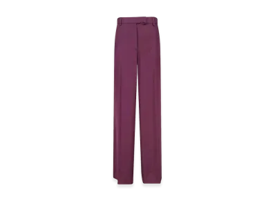 DRIES VAN NOTEN Women's Tailored Trousers "Purple"